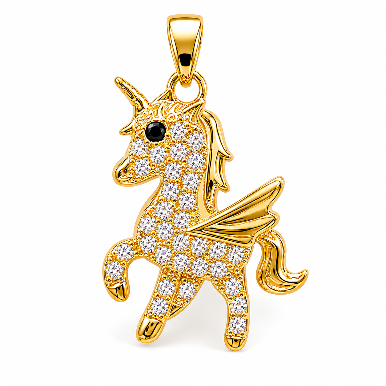 10 PCs Charms Animal Them Unicorn Baby Pendant Cave Plated Design